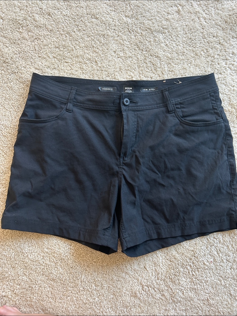 Prana Black Women's Bermuda Shorts